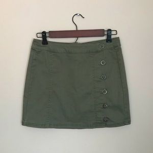 Olive Green Skirt